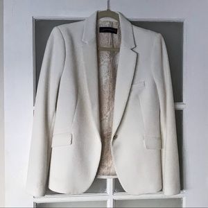 White Zara blazer